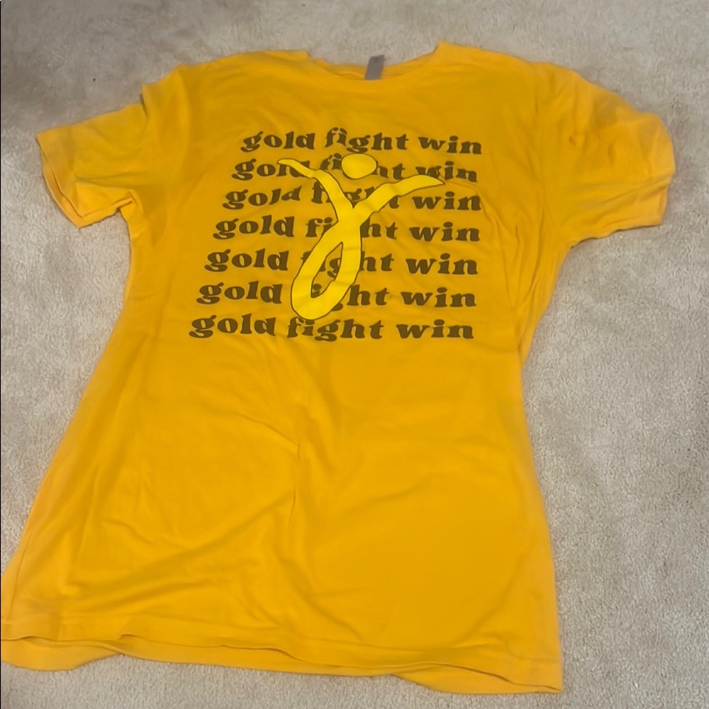Gold Fight Win Women's T-Shirt